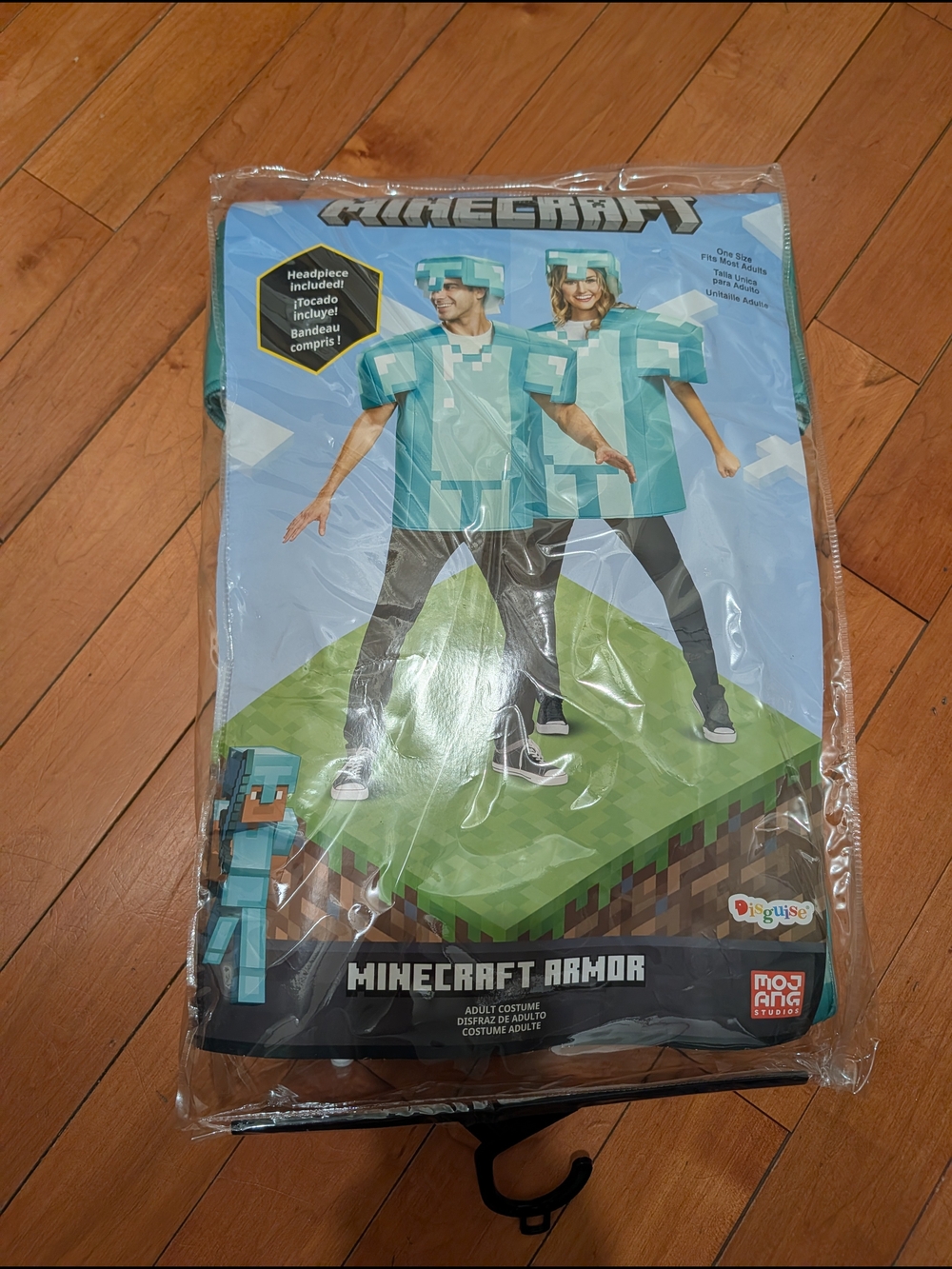 Adult Minecraft Armor Costume - One Size